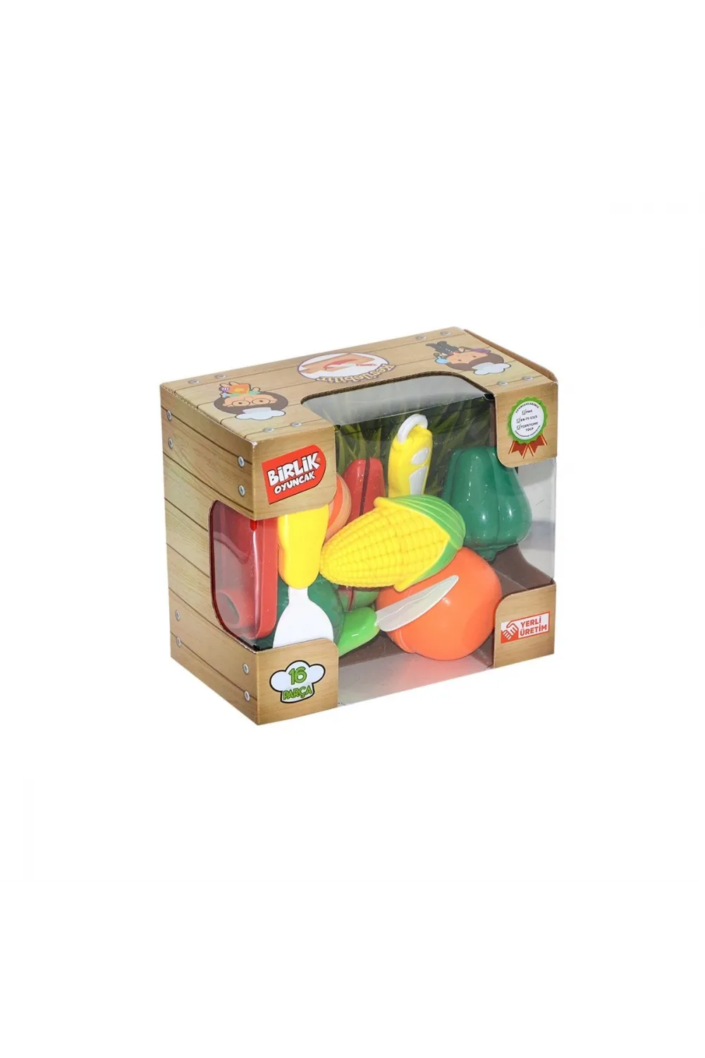 URT007-KUTU-1ABC KESİLEBİLEN SEBZE MEYVE 16 PCS