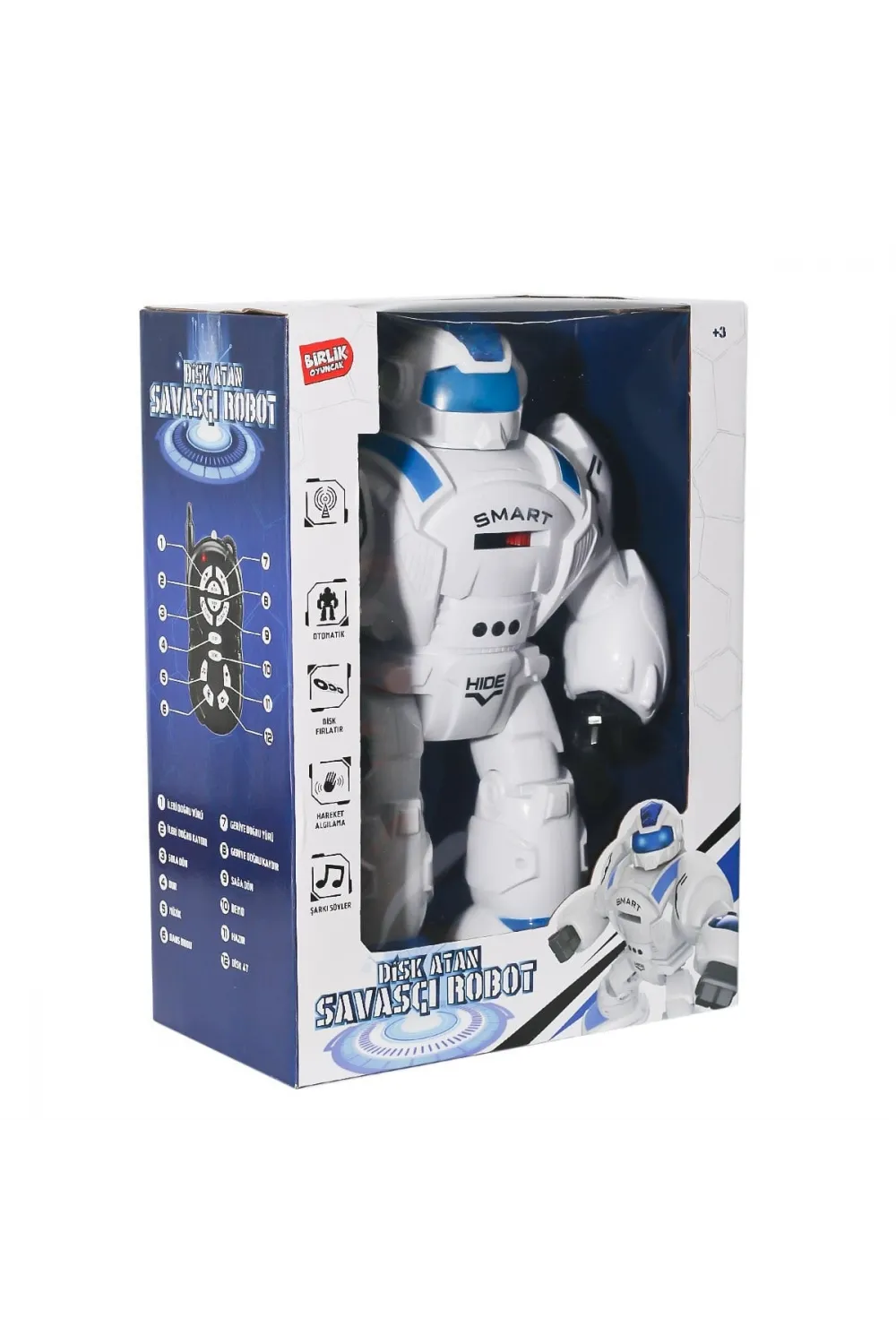 27115 Kumandalı Disk Atan Süper Robot -Birliktoys
