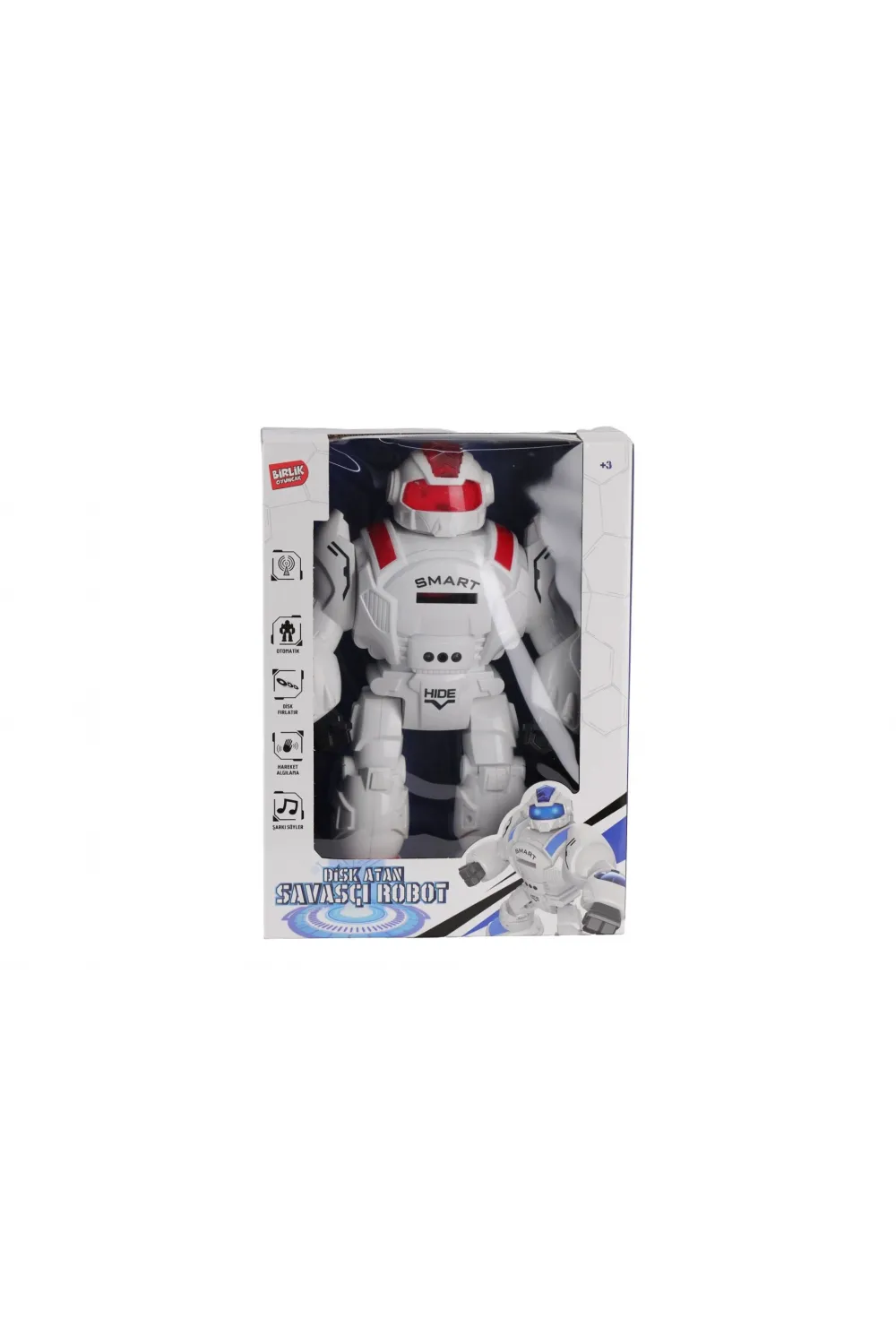 27115 Kumandalı Disk Atan Süper Robot -Birliktoys