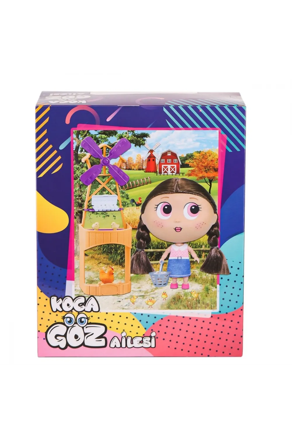 BLD295 Koca Göz Ailesi Tavukçu -Birliktoys