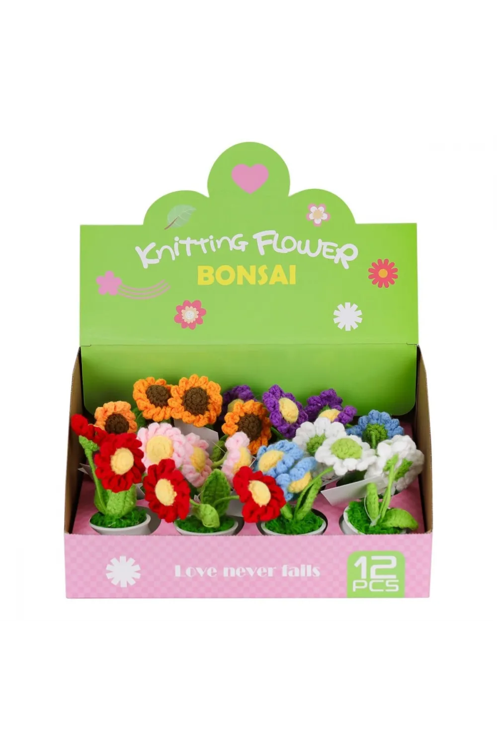 FL-3 12Lİ Kroşe Örgü Ayçiçeği -Birliktoys