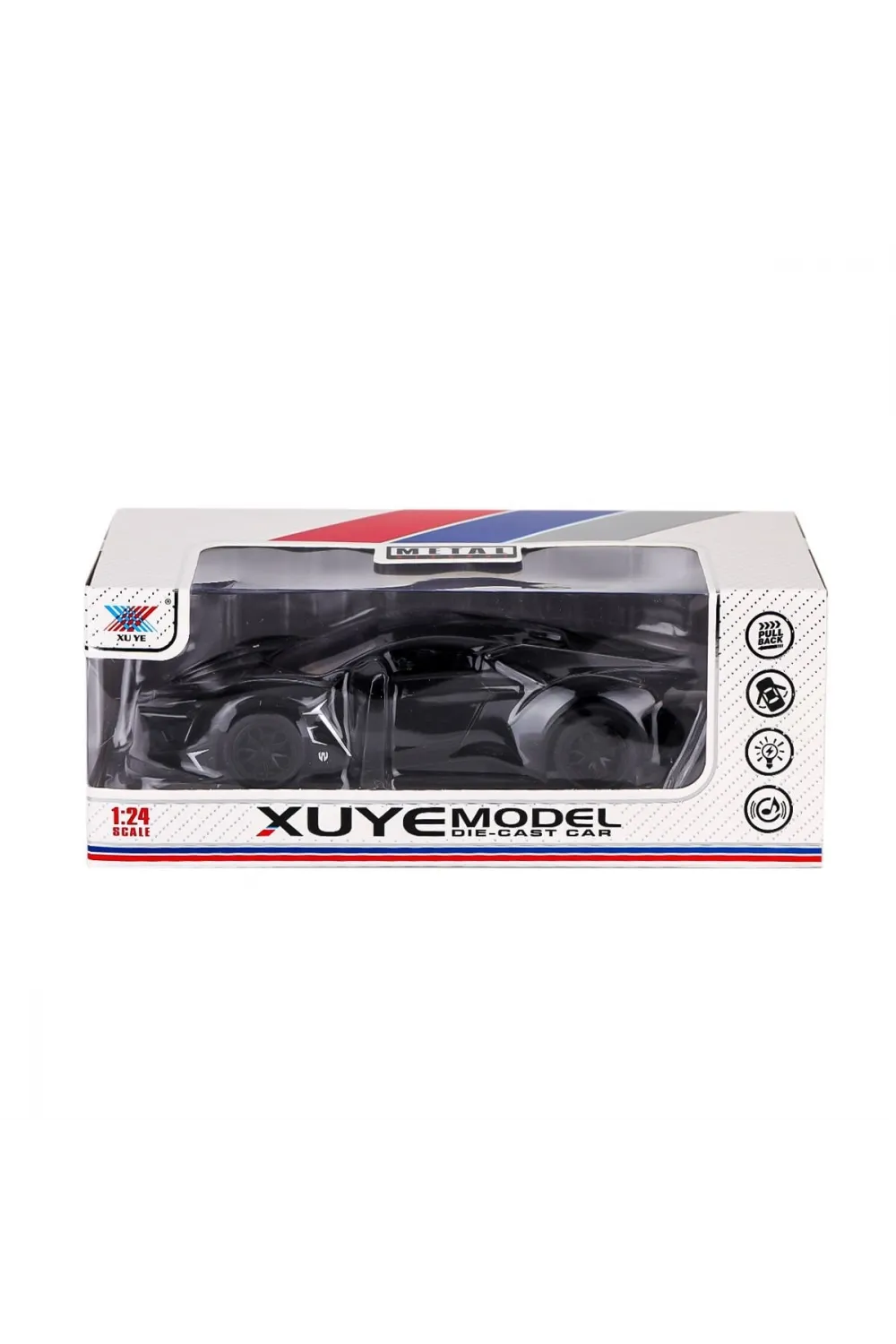K240A11 Metal Çek Bırak Işıklı ve Müzikli Araba -Canem Oyuncak