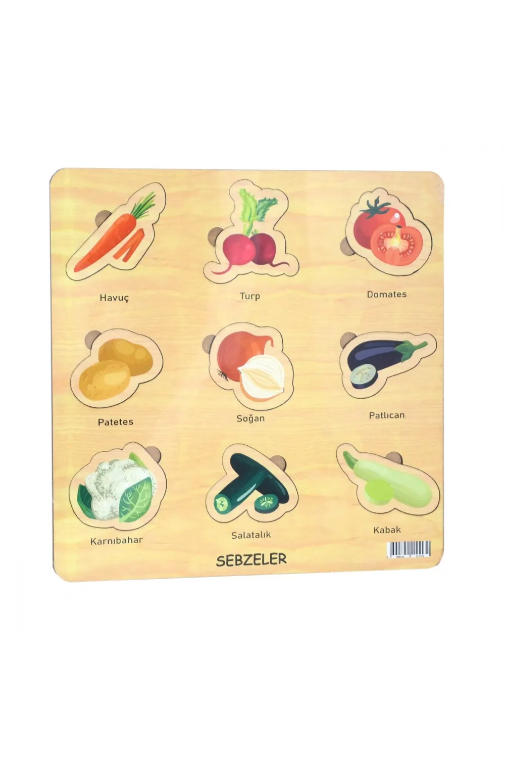 CC Oyuncak, Memo 32x32 Eğitici Şekiller - 6 Assorti