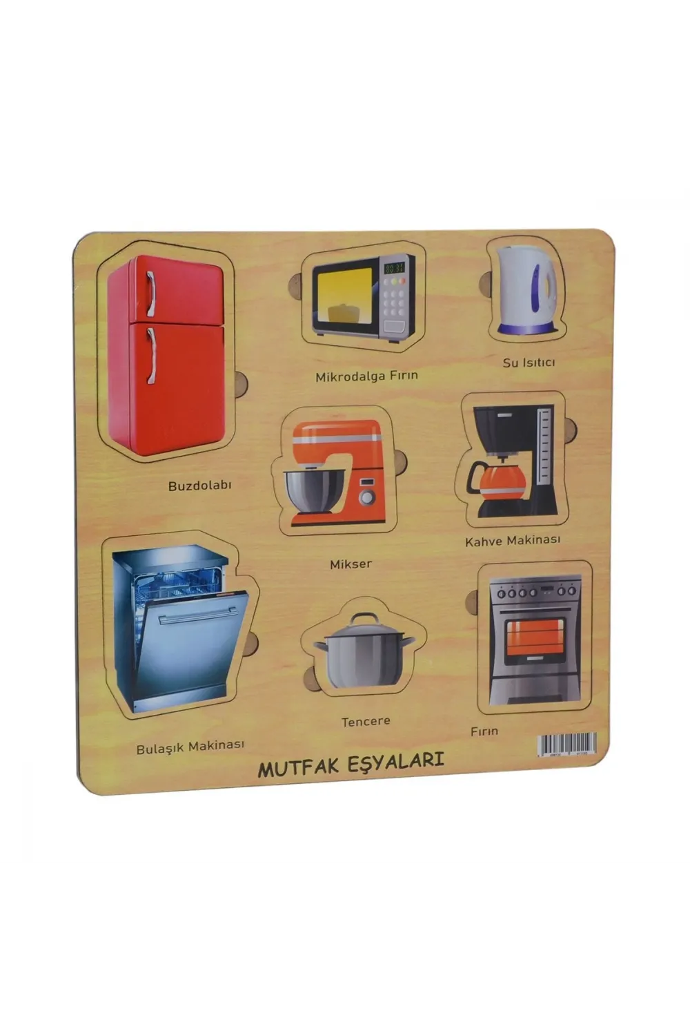 CC Oyuncak, Memo 32x32 Eğitici Şekiller - 6 Assorti