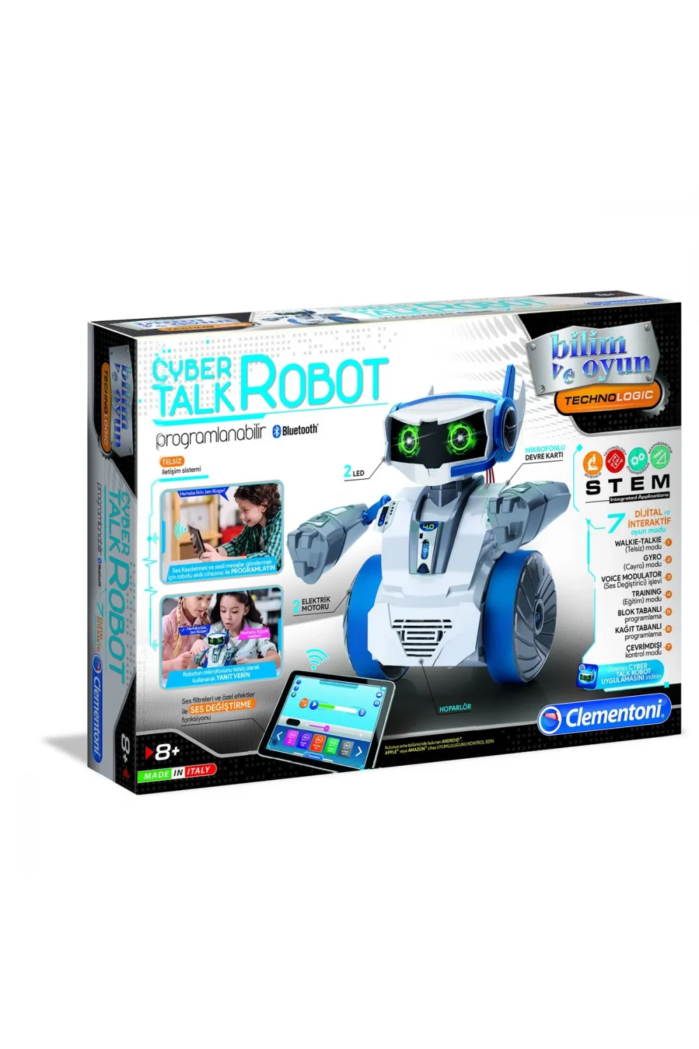 64447 Cyber Talk Robot - Robotik Laboratuvarı +8 yaş