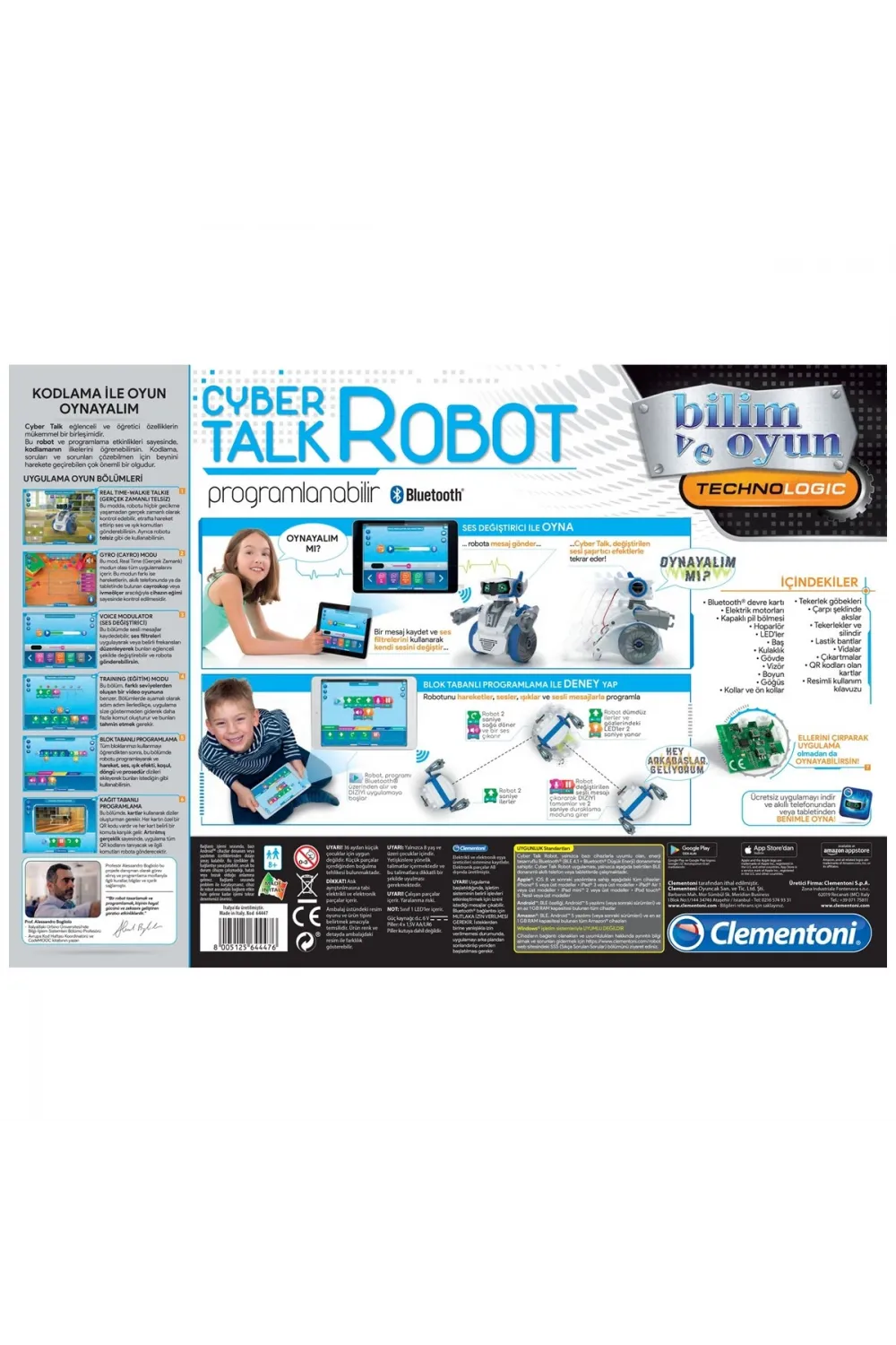 64447 Cyber Talk Robot - Robotik Laboratuvarı +8 yaş