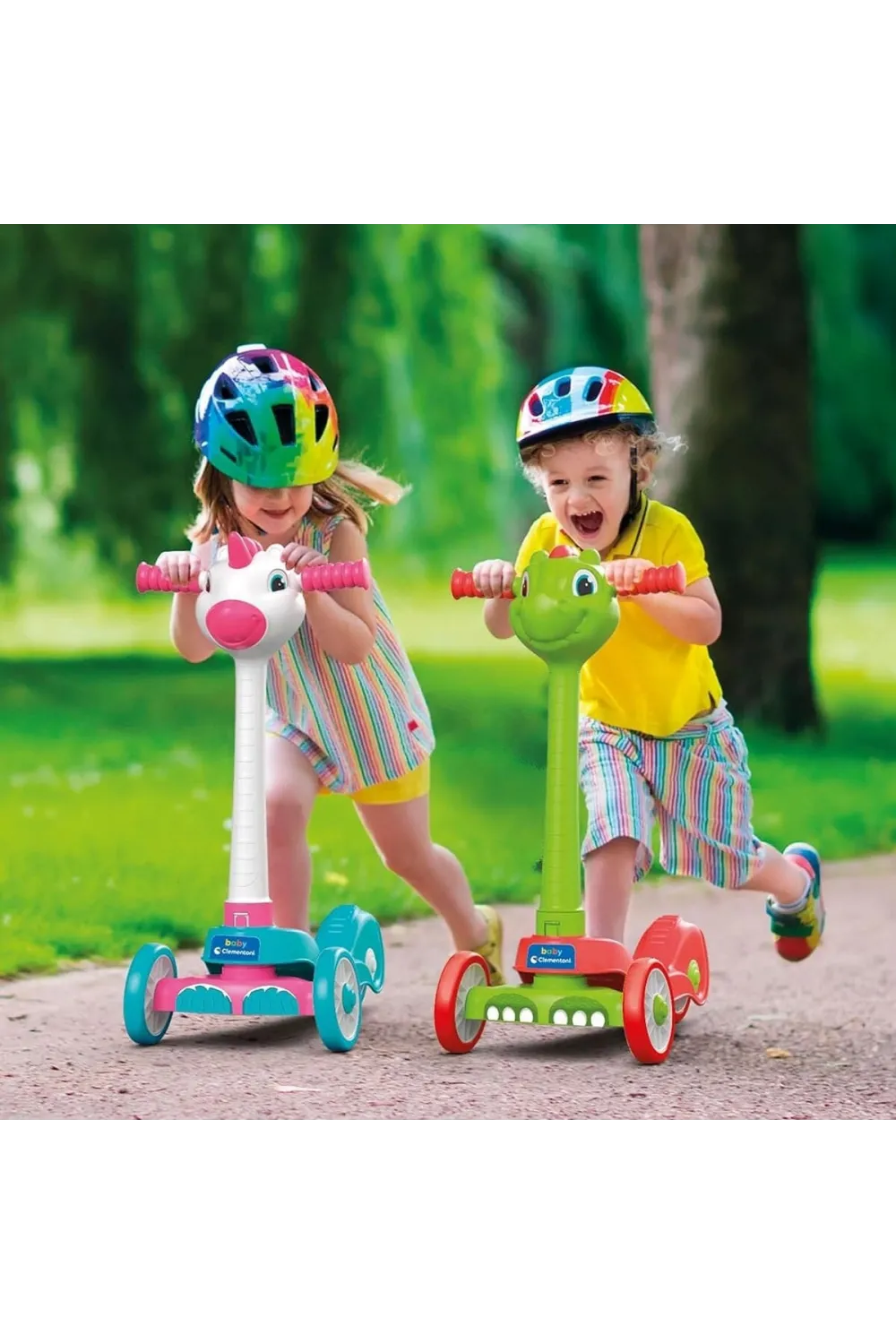 17738 Baby Clementoni - Dragon Skooter