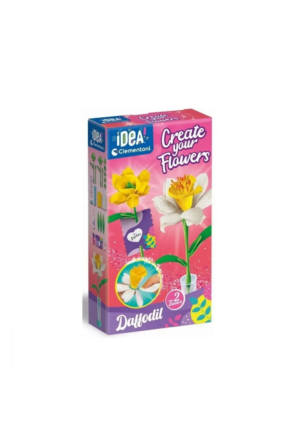 18876 Idea Clemetoni - Çiçek Tasarıım Seti - Nergis