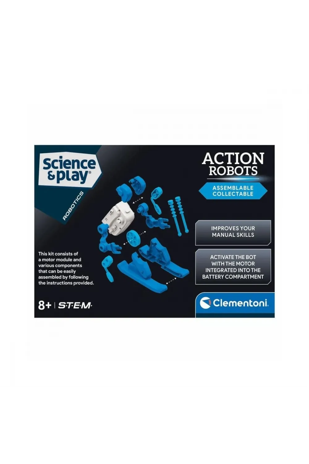 75136TR Robotik Laboratuvarı - Action Robots - Skier +8 yaş