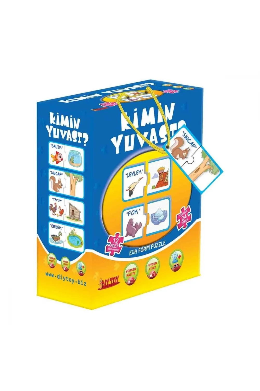 8513 2 Lİ KİMİN YUVASI KUTULU