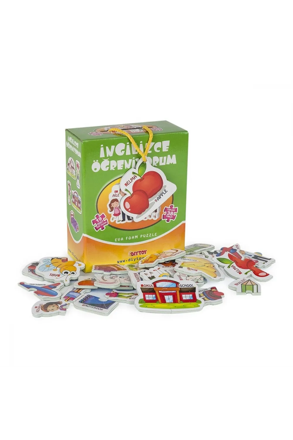 1484 İNGİLİZCE ÖĞRENİYORUM KUTULU T00052148