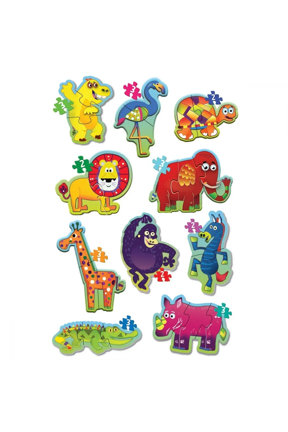 1727 BABY PUZZLE BENİM İLK PUZZLEM ORMAN HAYVANLARI