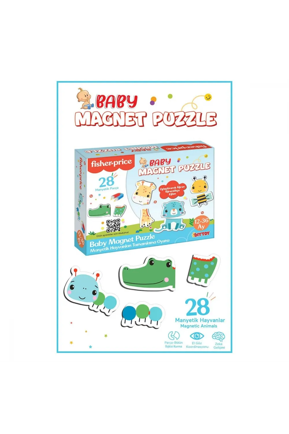 FP2939 FISHER PRICE MAGNET PUZZLE