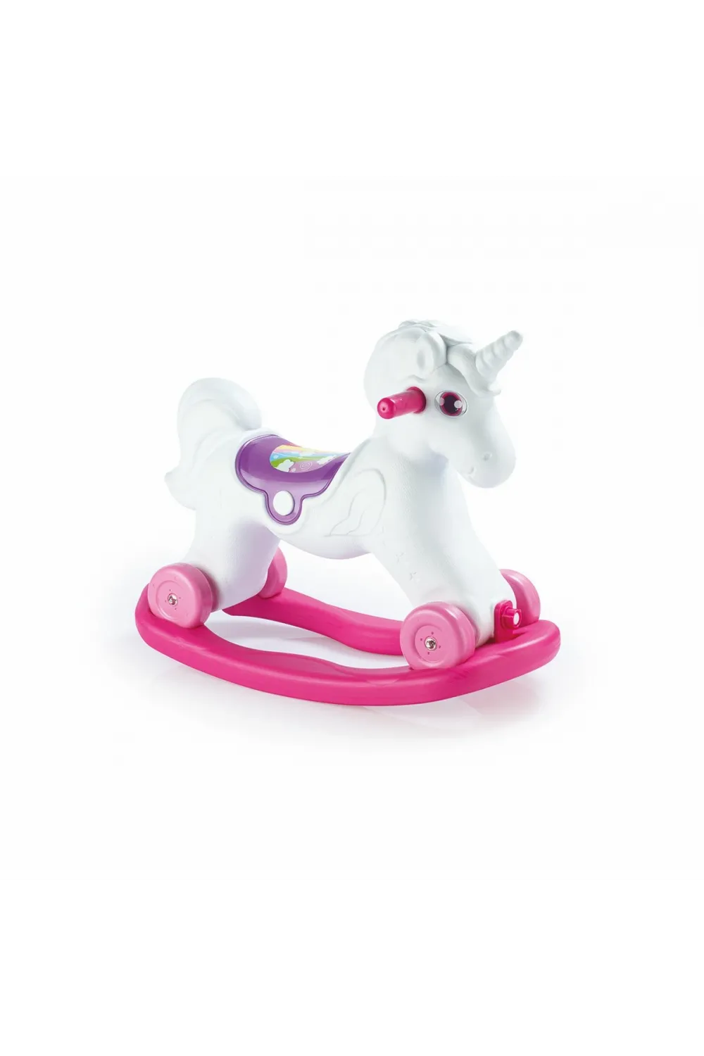 2509 Tekerlekli Unicorn Sallanan At -Dolu