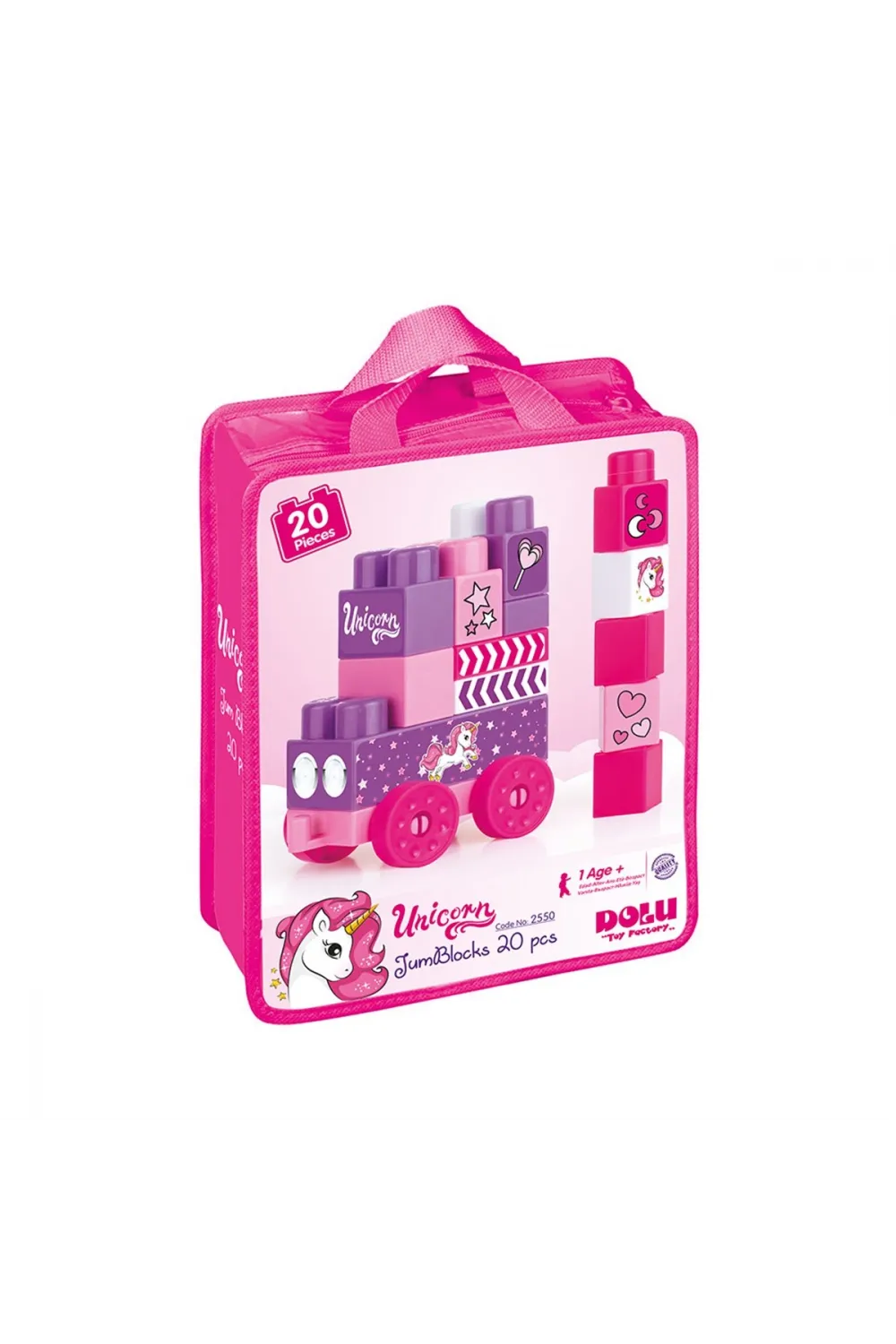 2550 UNICORN ÇANTALI MEGA BLOK 20 LI