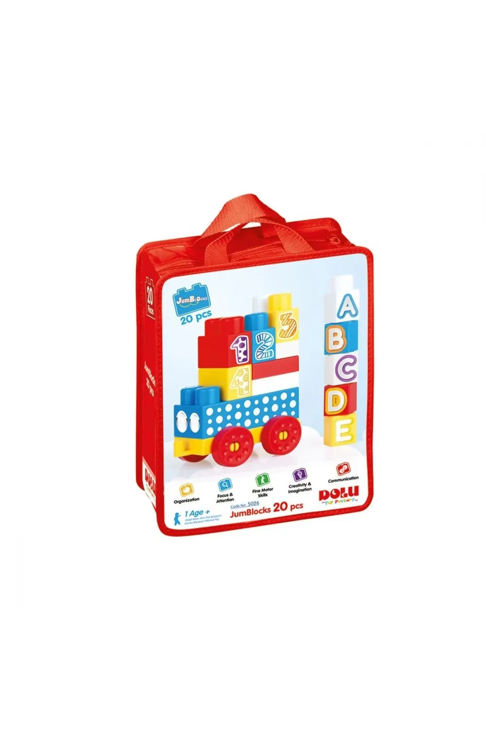 5026 OYUNCAK ÇANTALI MEGA BLOK 20 LI