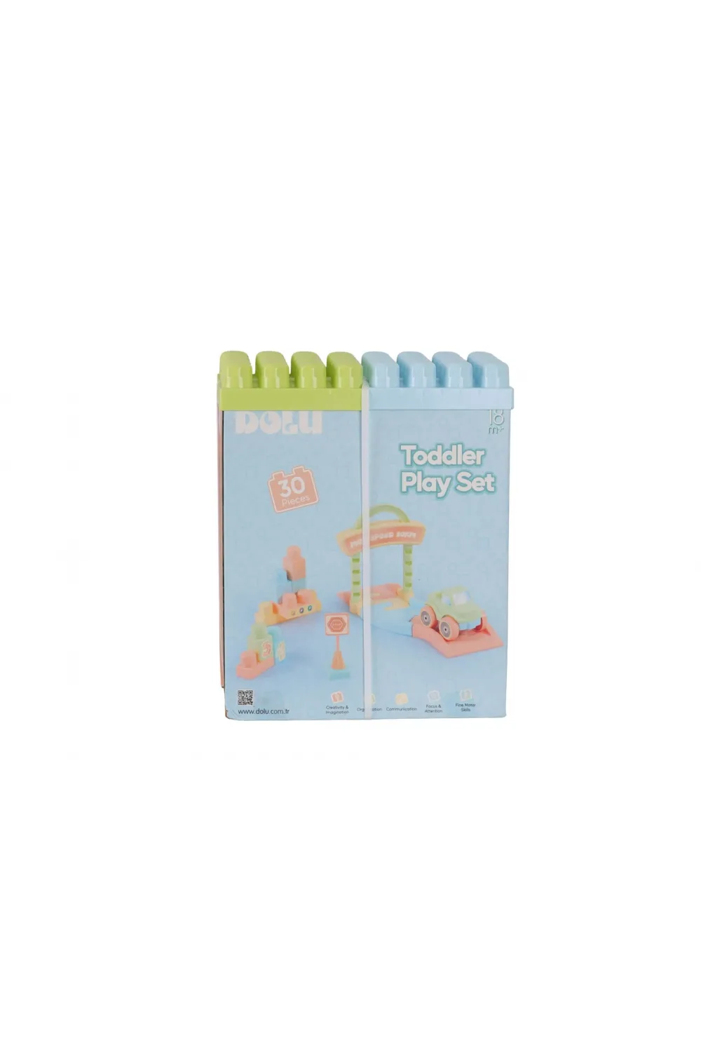 5218 OYUNCAK YOL VE BLOK SET 30 PCS