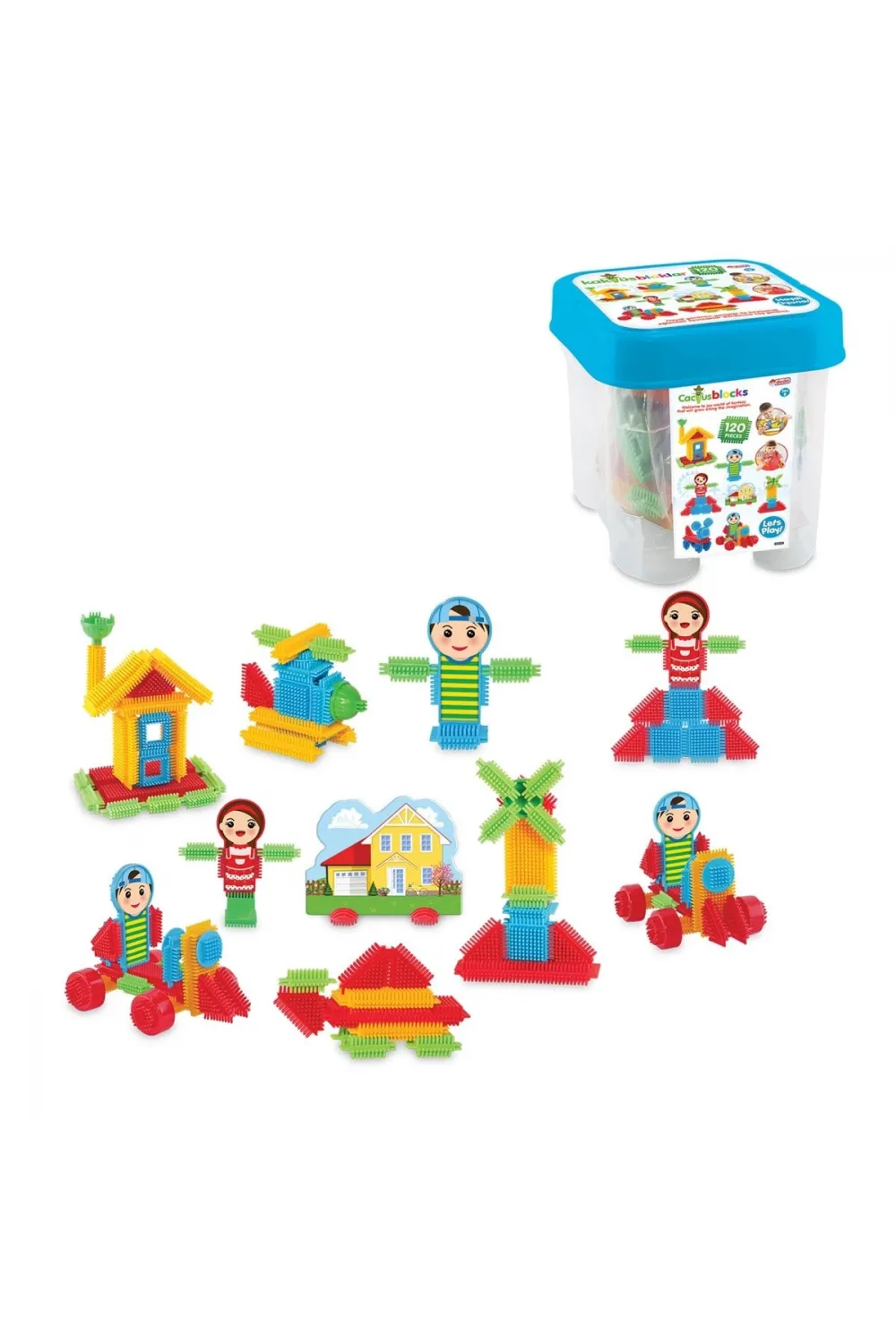 03324 KAKTÜS BLOKLAR KOCA 120PCS