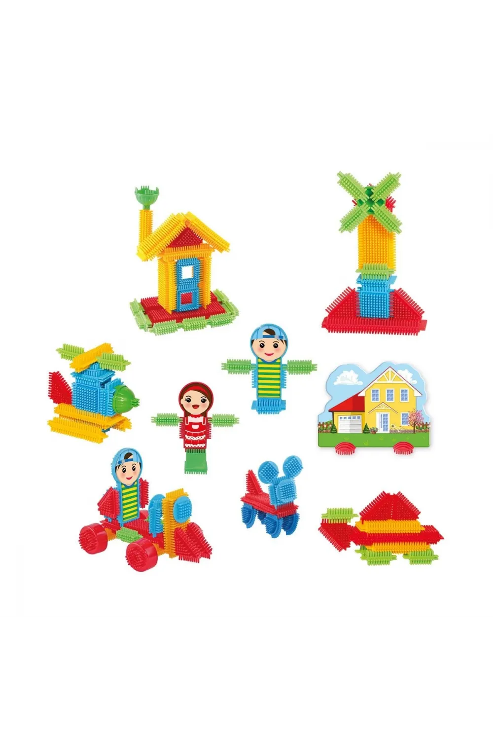 03324 KAKTÜS BLOKLAR KOCA 120PCS