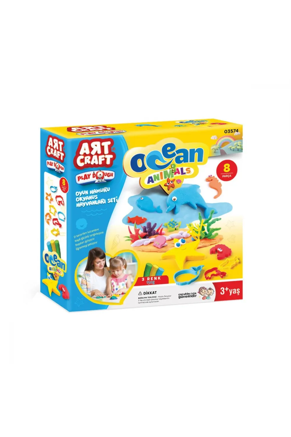 03574 OKYANUS HAY.SETİ OYUN HAMURU