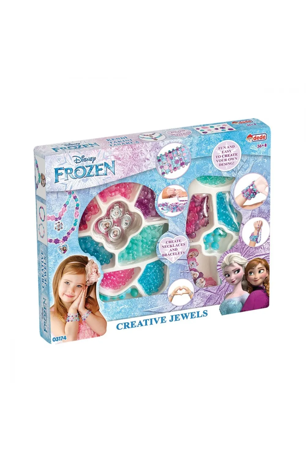 03174 Frozen Takı Seti 2li -Dede