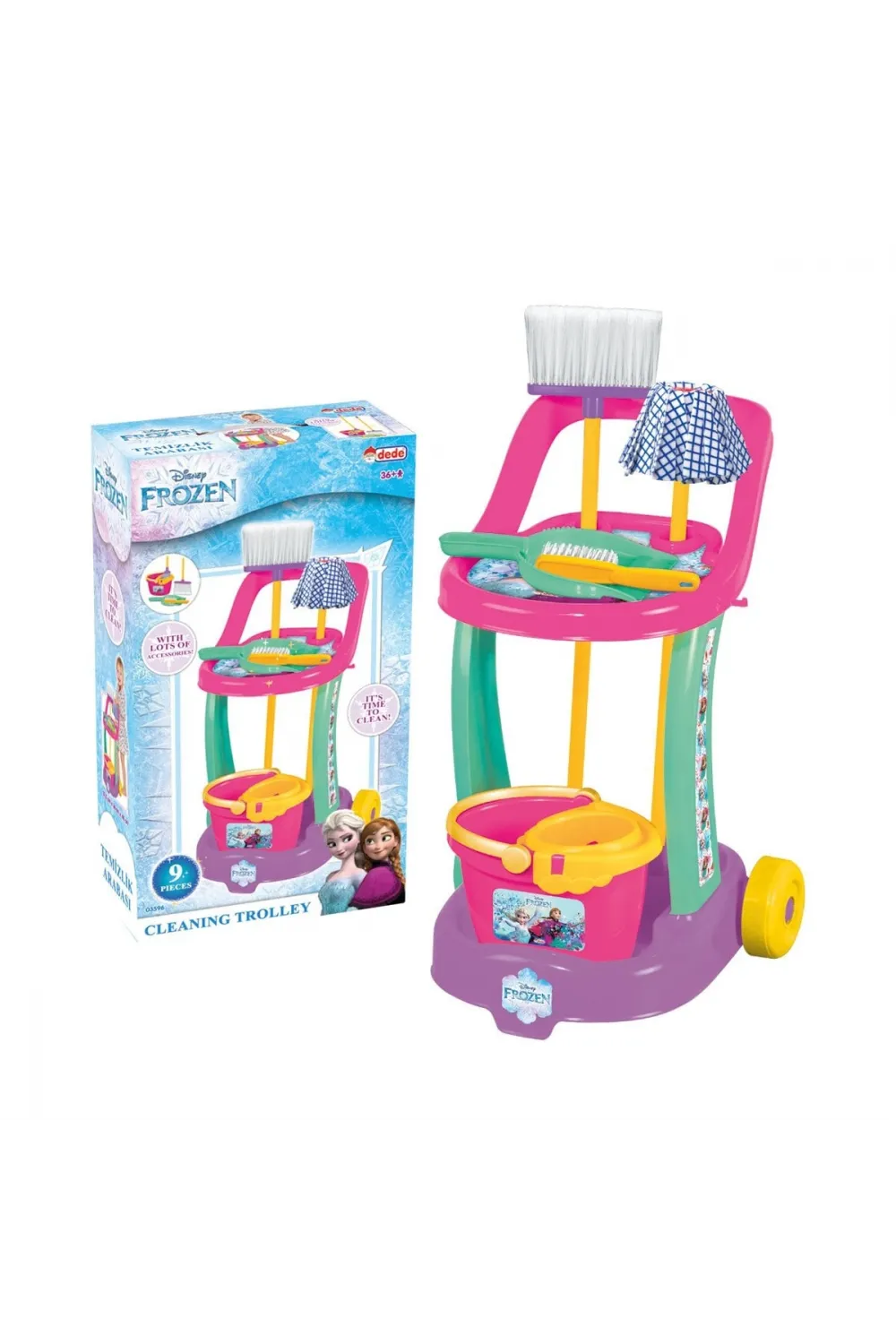 03596 FROZEN TEMİZLİK ARABASI