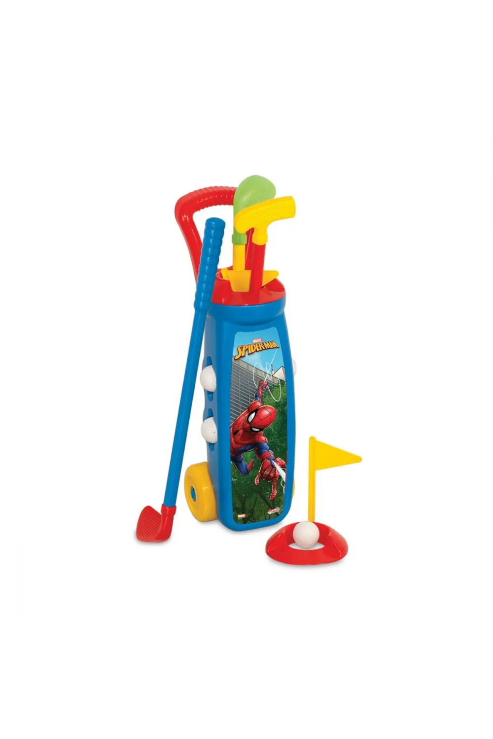 03025 Spiderman Golf Arabası -Dede