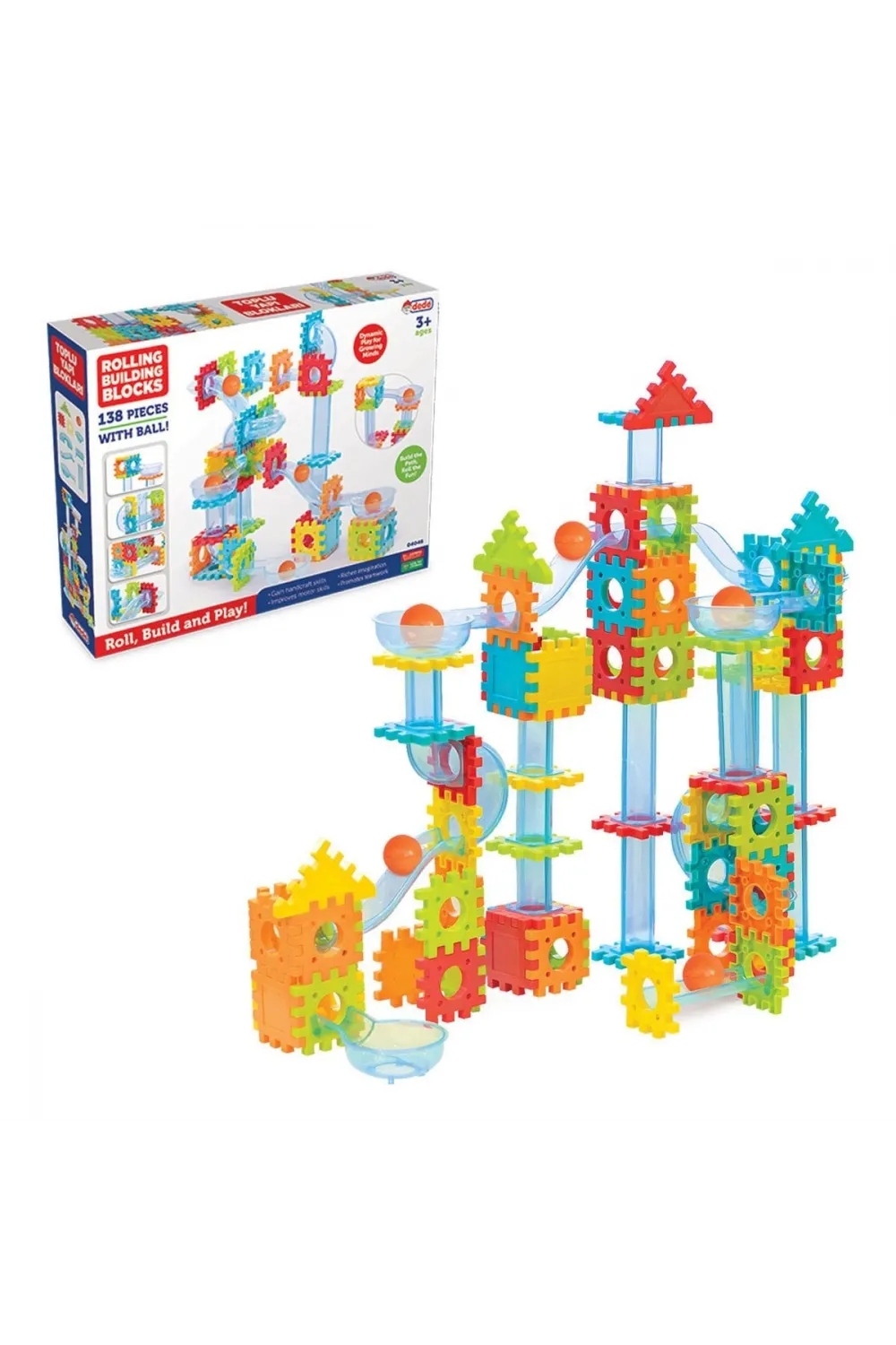 04046 Toplu Yapı Blokları 138 Parça -Fentoys