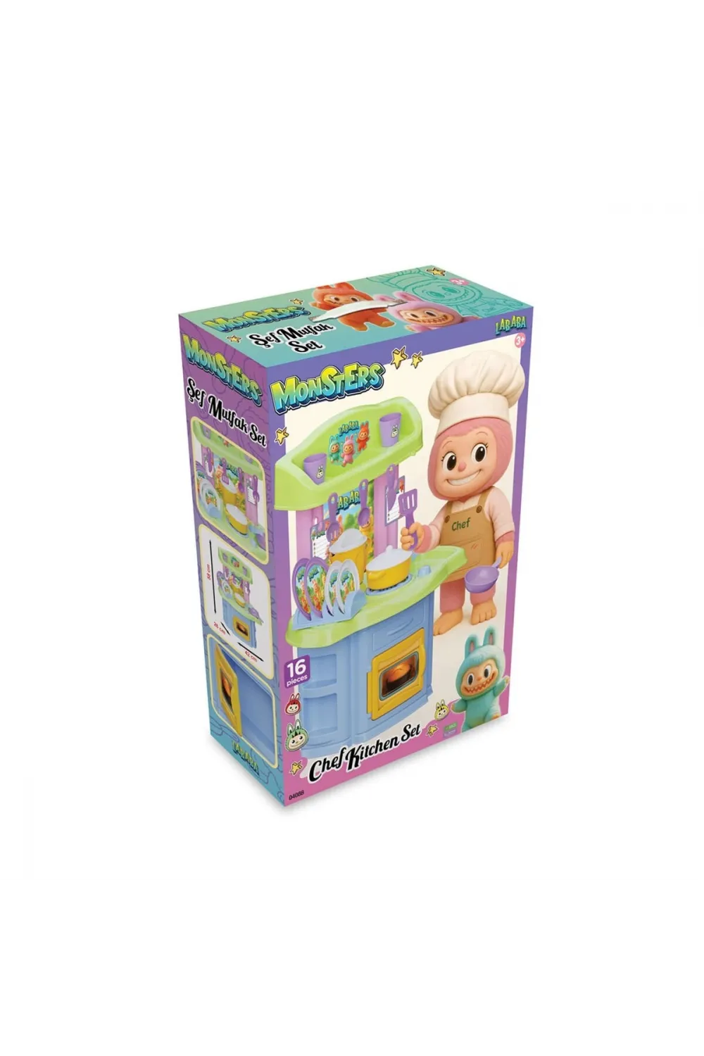 04088 CANAVARLAR ŞEF MUTFAK SET