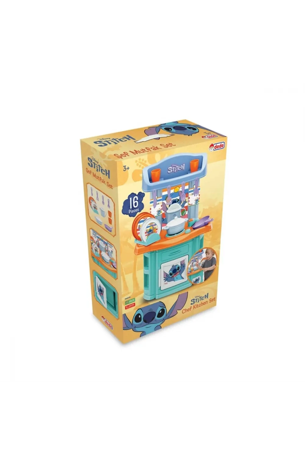 04078 STITCH ŞEF MUTFAK SET