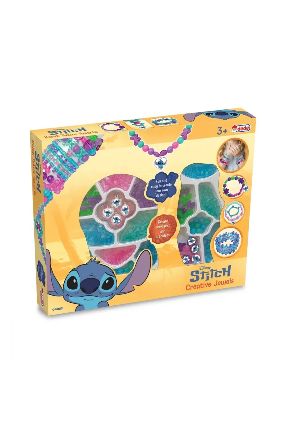04082 STITCH İKİLİ KUTULU TAKI SETİ