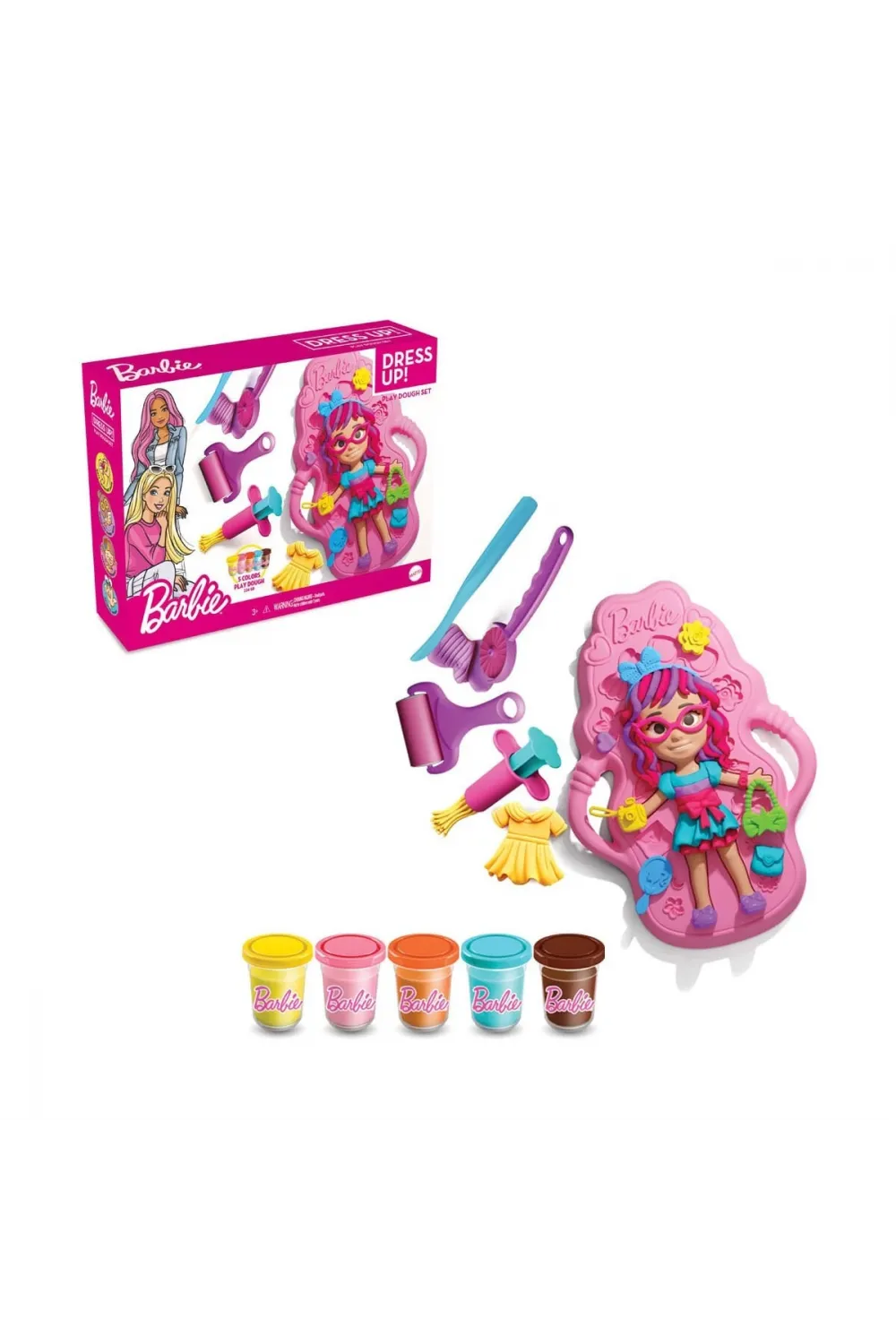 03927 BARBİE BEBEK GİYDİRME HAMUR SET 280 GR