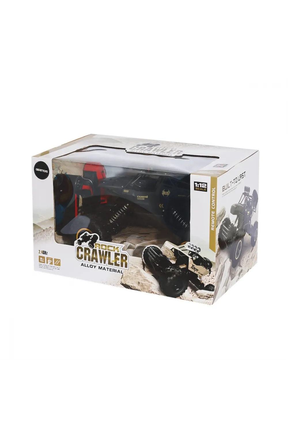 9268 Kumandalı 4X4 Metal Rock Crawler 1:12 -Gepettoys