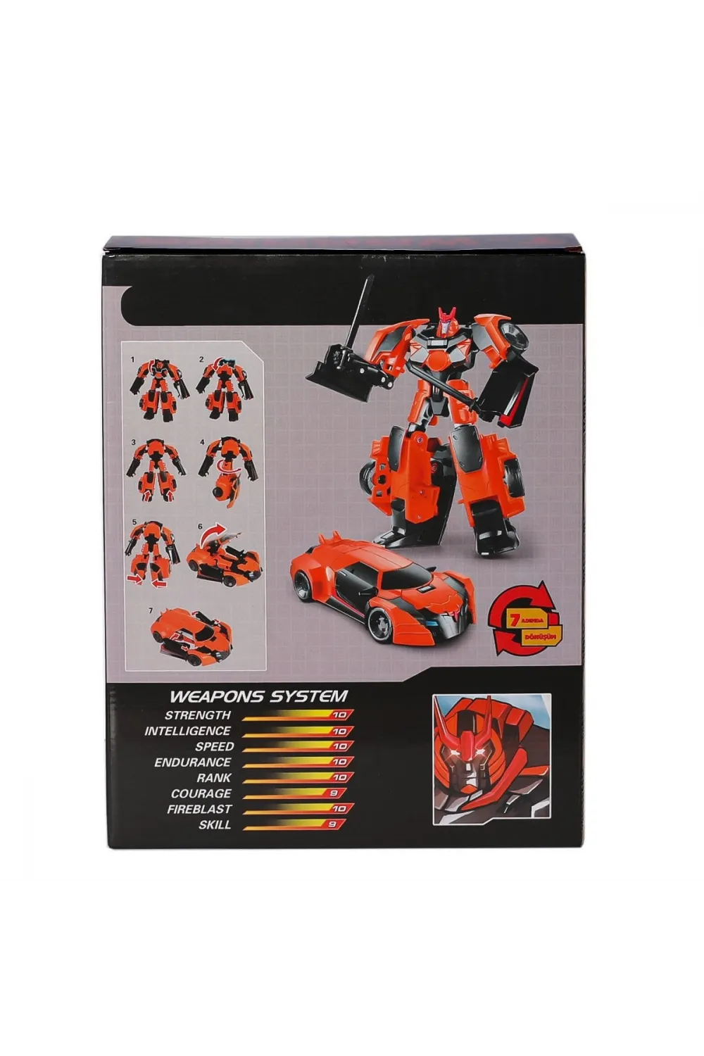 LJ1654 METAL GÖVDELİ DÖNÜŞEBİLEN ROBOT