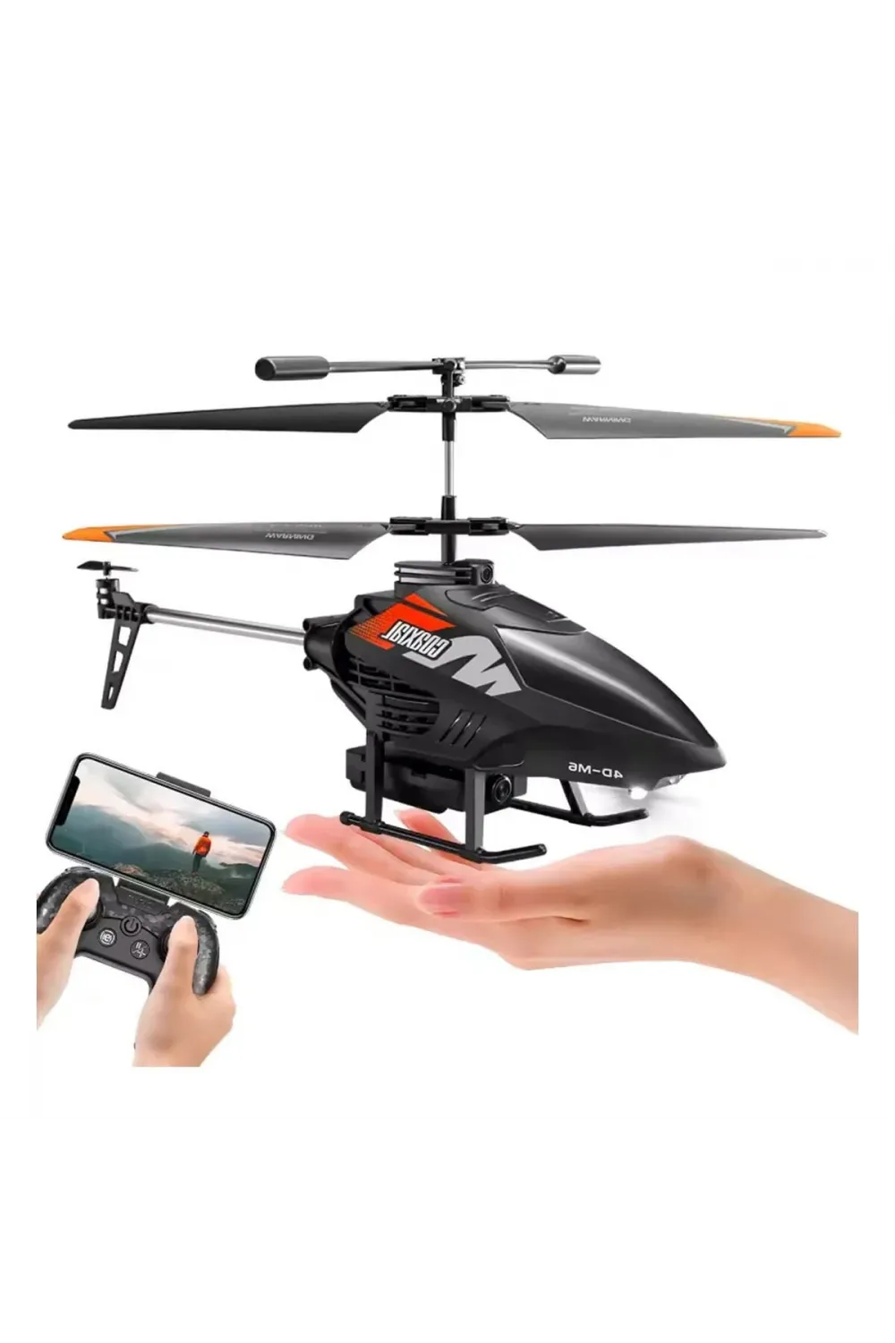 4D-M6 Kumandalı Kameralı Helikopter  4ch