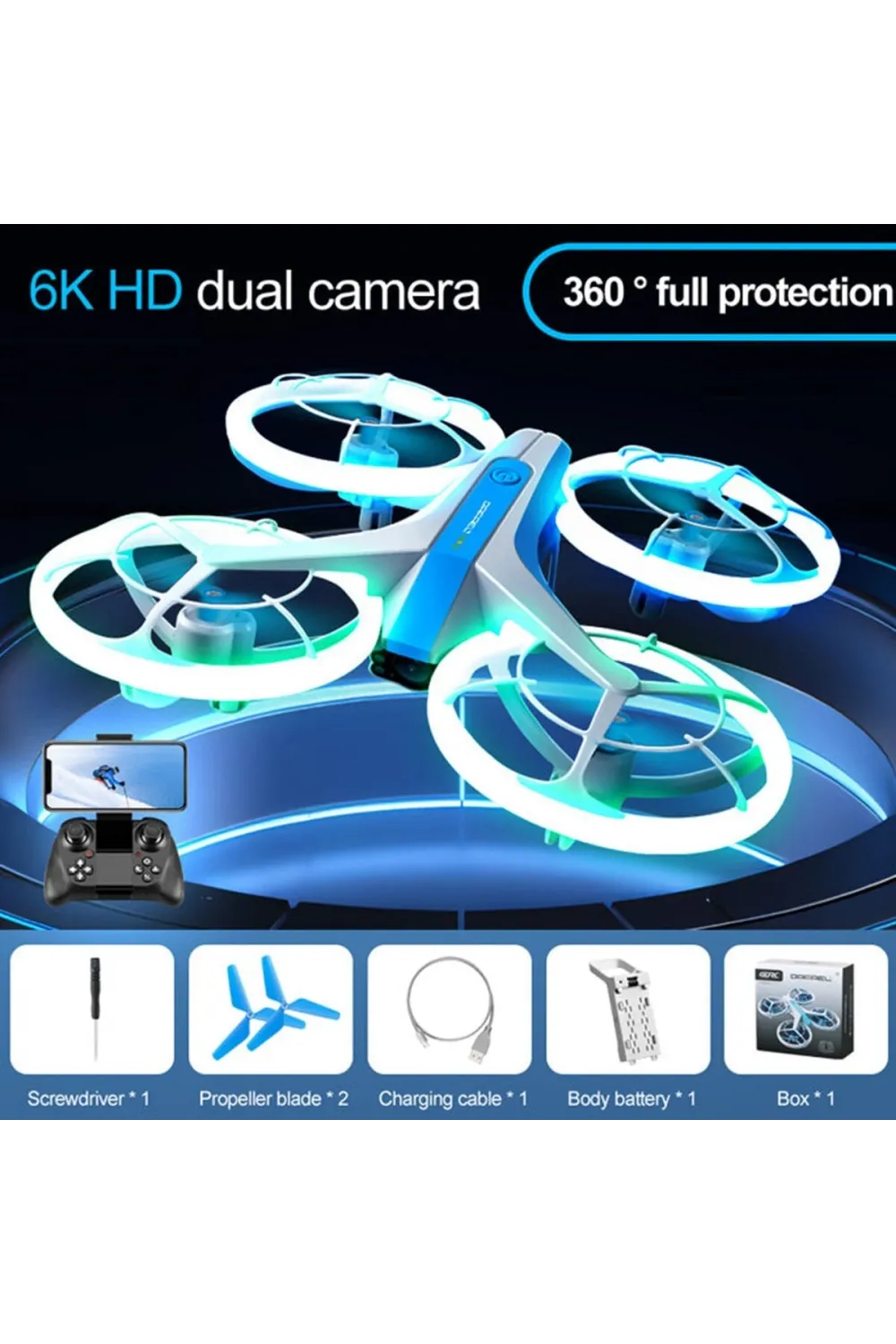 4D-V33 LED IŞIKLI DRON