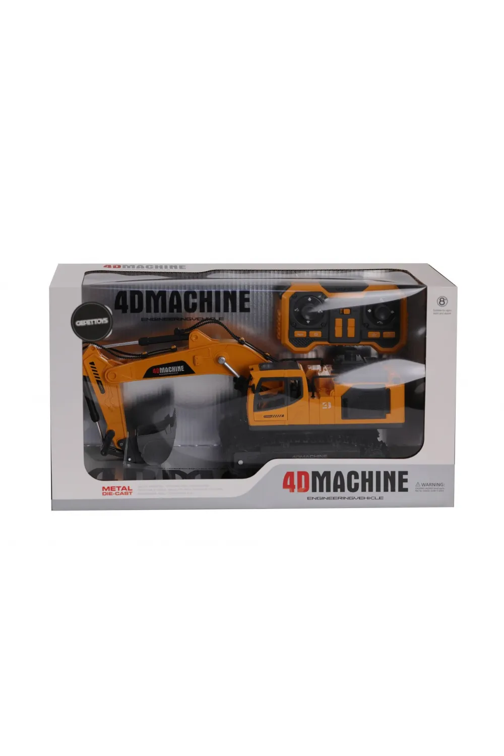 4D-E1 METAL AĞIZLI DUMAN ATAN FARKLI KONTROLLÜ EXCAVATOR