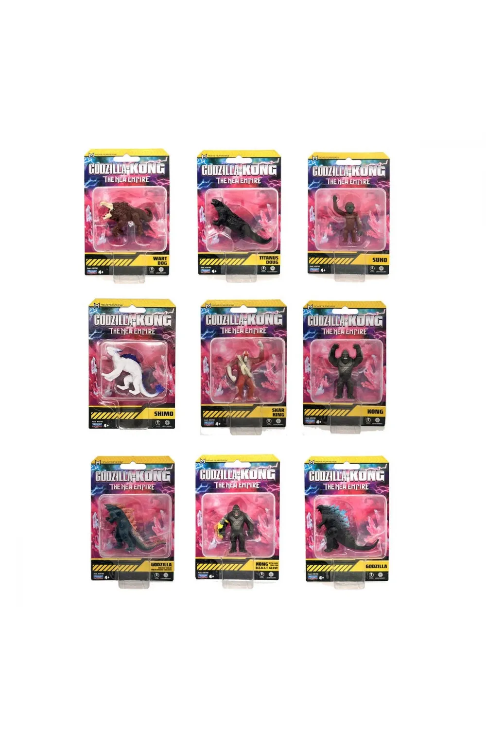 MN313000 Godzilla vs. Kong Mini Figür 5 cm - 35760