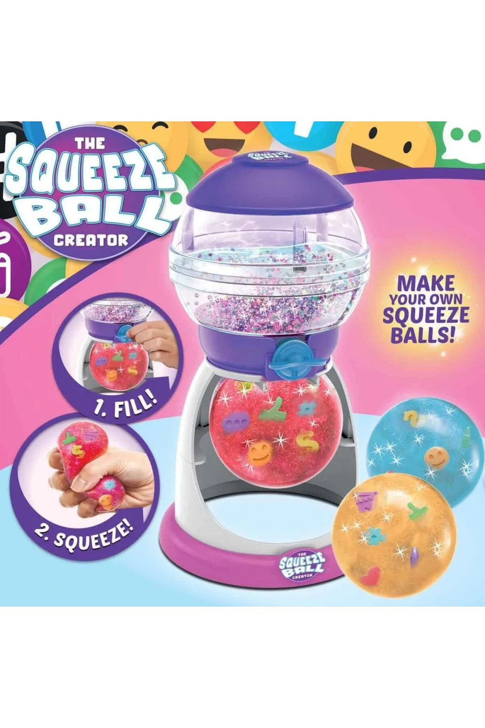 QUB02000 The Squeez Ball Maker Oyun Seti