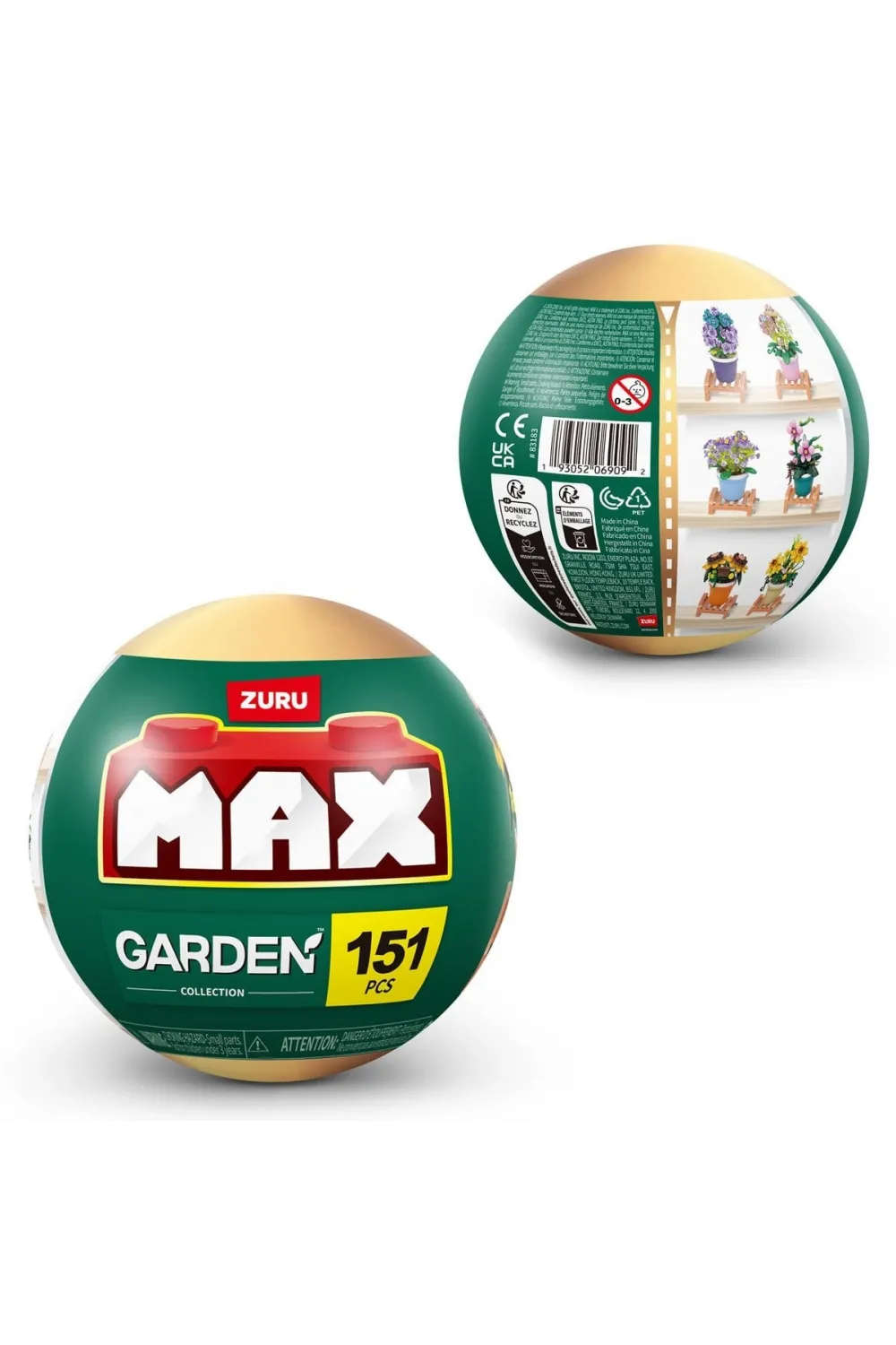 MNB08000 MAX Saksı Bitkileri sürprizi 151 parça