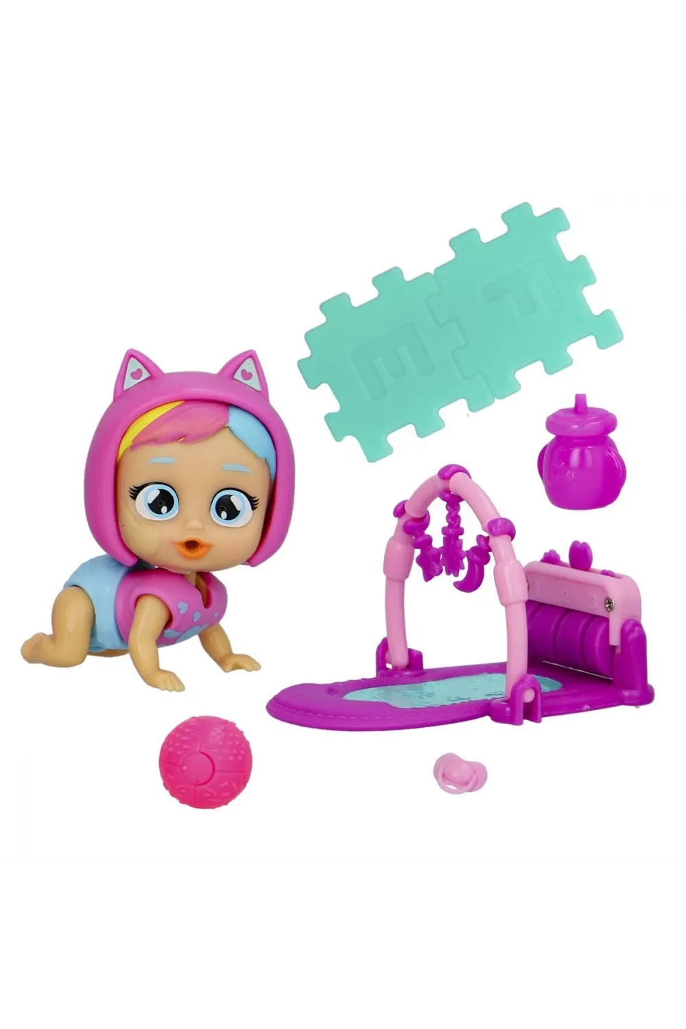 CYP04000 Cry Babies Play Time Mini Millie Bebek ve Aktivite Halısı