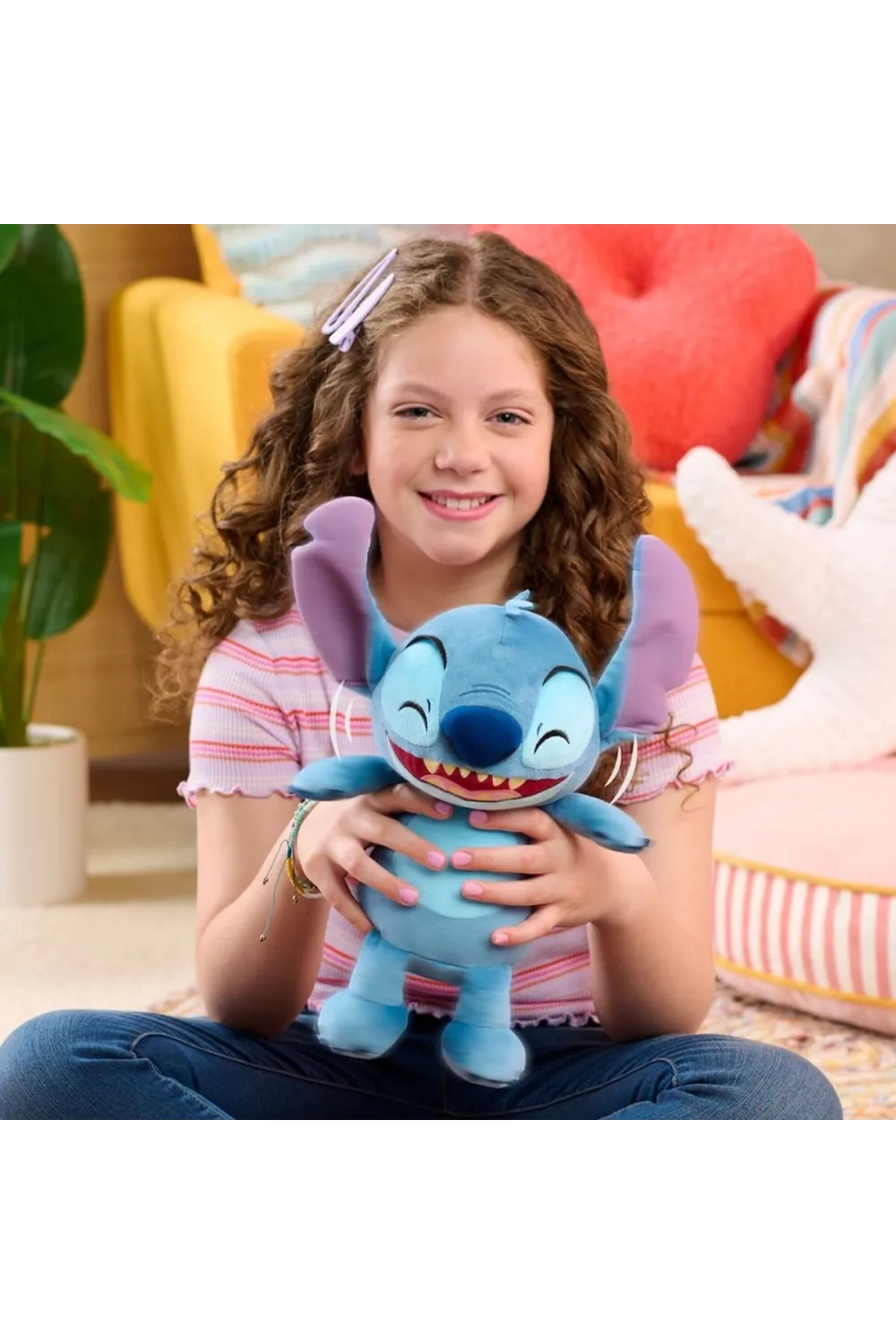 TTC35000 Stitch Kıkırdayan Peluş