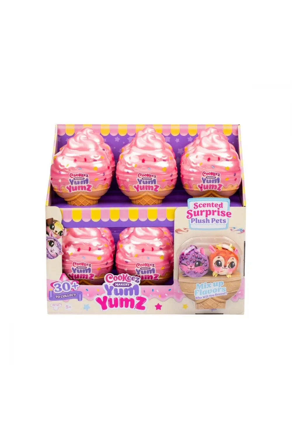 CKE05000 Cookeez Makery Yum Yumz Dondurma İkili Paket Kokulu Peluş