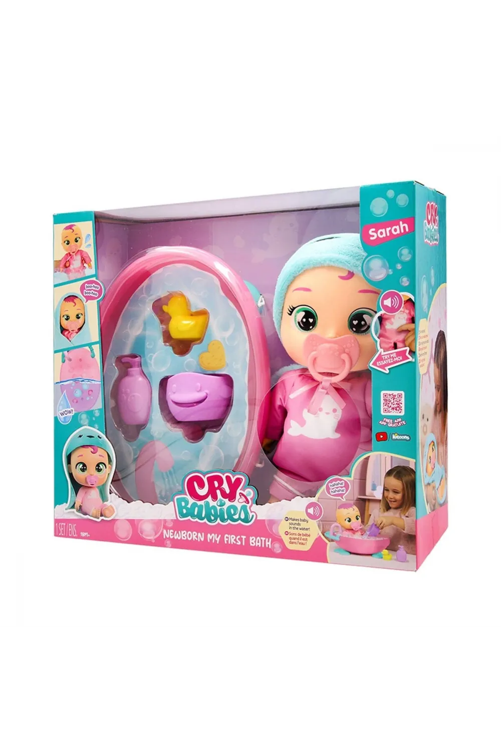 CYB71000 Cry Babies İlk Banyo Sarah