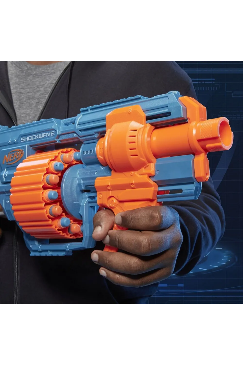 E9527 Nerf Elite 2.0 Shockwave RD-15 +8 yaş