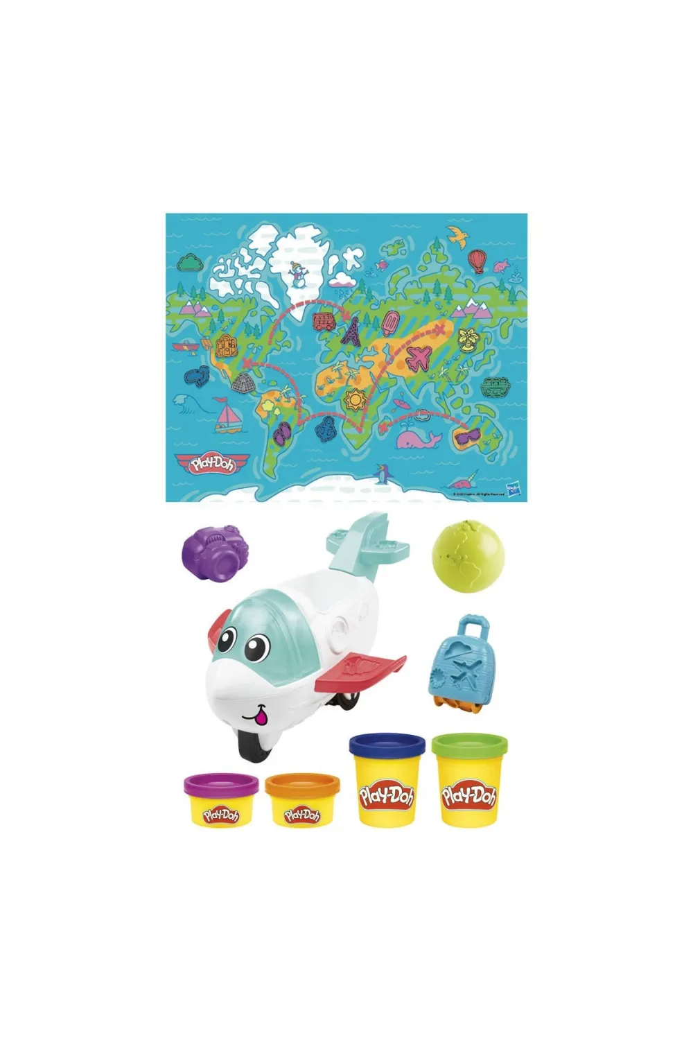 F8804 Play-Doh Starters Eğlenceli Uçak Oyun Seti +3 yaş