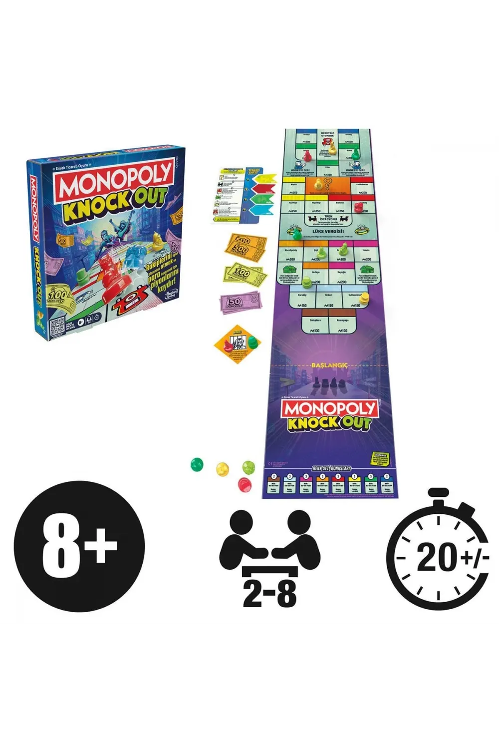 F8995 Monopoly Knockout