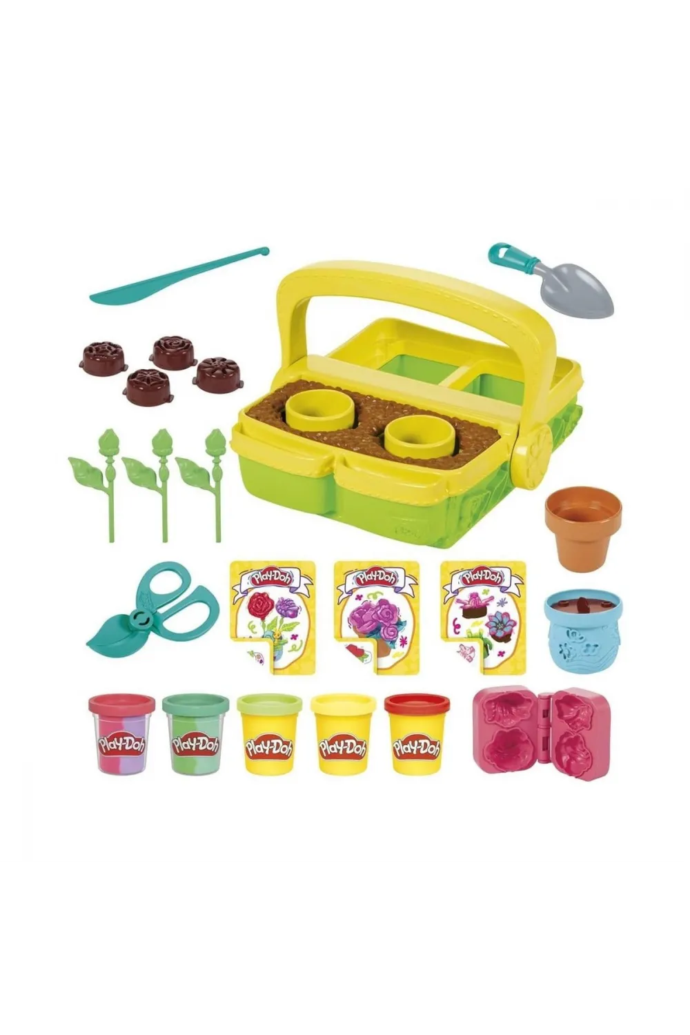 G0492 Play-Doh Renkli Çiçekler Botanik Oyun Seti +3 yaş