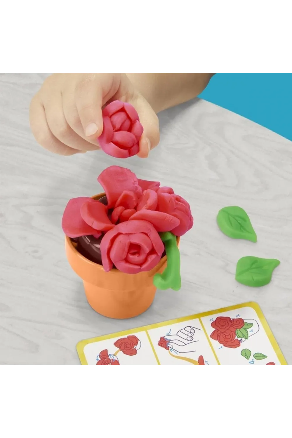 G0492 Play-Doh Renkli Çiçekler Botanik Oyun Seti +3 yaş