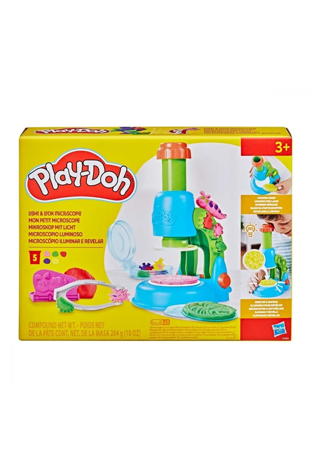 G0494 Play-Doh Işıklı Mikroskop Oyun Seti +3 yaş